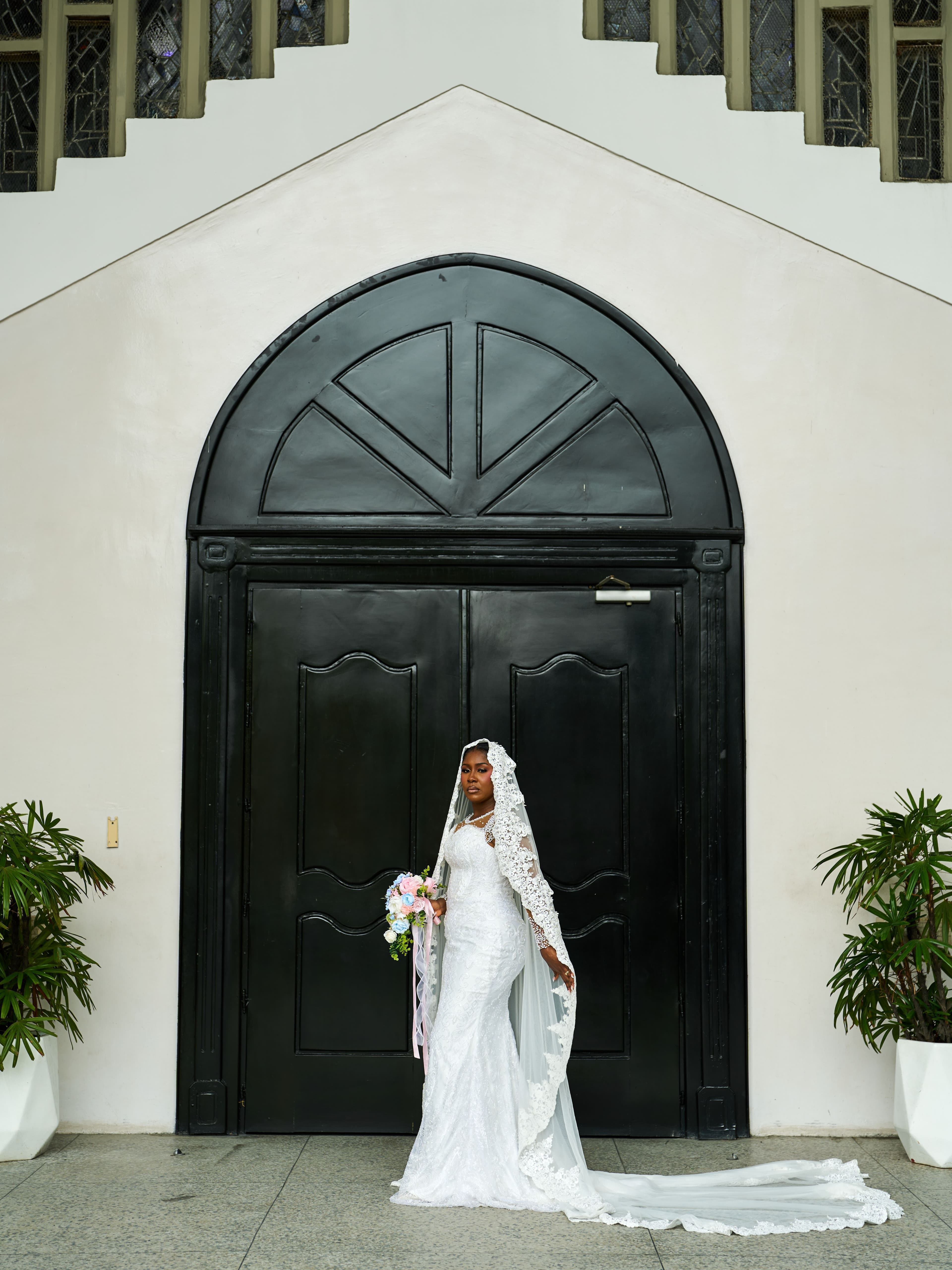 outside the church
